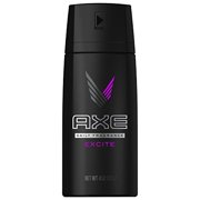 AXE Body Spray for Men, Excite 4 oz (Pack of 3)