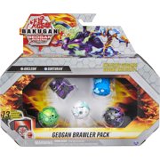 Bakugan Geogan Brawler 5-Pack, Exclusive Arcleon and Surturan Geogan and 3 Bakugan Collectible Action Figures