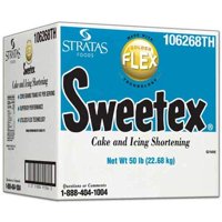 (Price/Case)Sweetex 106268 TH Sweetex Golden Flex Cake And Icing Shortening 50#