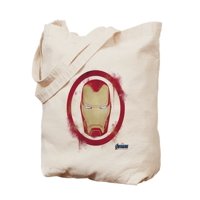 CafePress - Iron Man Head - Natural Canvas Tote Bag, Cloth Shopping Bag