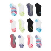 Yana Girls Socks, 12 Pack No Show Cool Comfort
