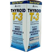Absolute Nutrition Thyroid T-3 Weight Loss Supplement, Dietary Supplement, 300 mg Guggulsterone, 180 Capsules