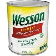 (Price/Case)Wesson Lo Melt Grill Shortening 6-6 Pound