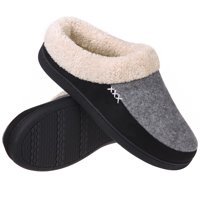 VONMAY Men's Slippers House Shoes Comfort Slip On Indoor Outdoor