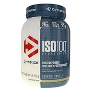 Dymatize Nutrition Iso 100 Hydrolyzed Whey Protein Isolate - Gourmet Vanilla 1.6 lbs Pwdr