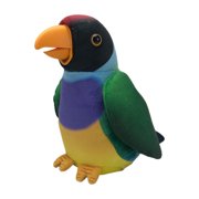 STEBCECE Multifunction Electric Plush Parrot Speaking Talking Repeat Waving Bird Doll Toy