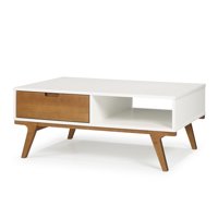 Mid Century Solid Wood Coffee Table by Manor Park - Multiple Finishes