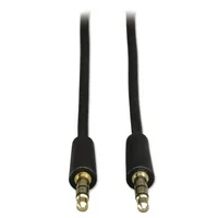 Tripplite 3.5mm Mini Stereo Audio Cable For Microphones/speakers/headphones (m/m), 6 Ft.