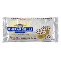 (2 Pack) Ghirardelli Semi-Sweet Chocolate Mini Baking Chips, 10 oz