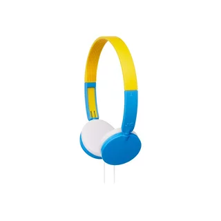 JVC TINYPHONES HA-KD3 - Headphones - on-ear - wired - 3.5 mm jack - blue