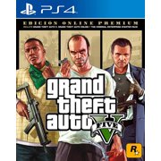 Grand Theft Auto V Premium Online Edition - PlayStation 4 Standard Edition, Rockstar By Rockstar Games