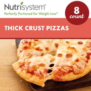 Nutrisystem Thick Crust Pizza, 8ct. Personal Pizzas to Support Healthy Weight Loss
