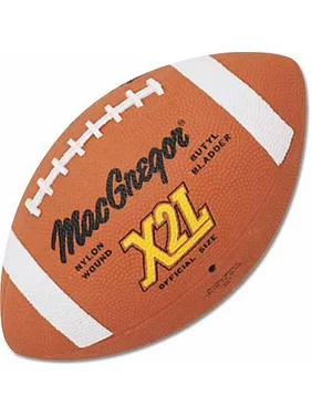 MacGregor Official Size X2L Super Grip Rubber Football