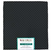 Waverly Inspirations Cotton 18" x 21" Fat Quarter PINDOT ONYX Print Fabric, 1 Each