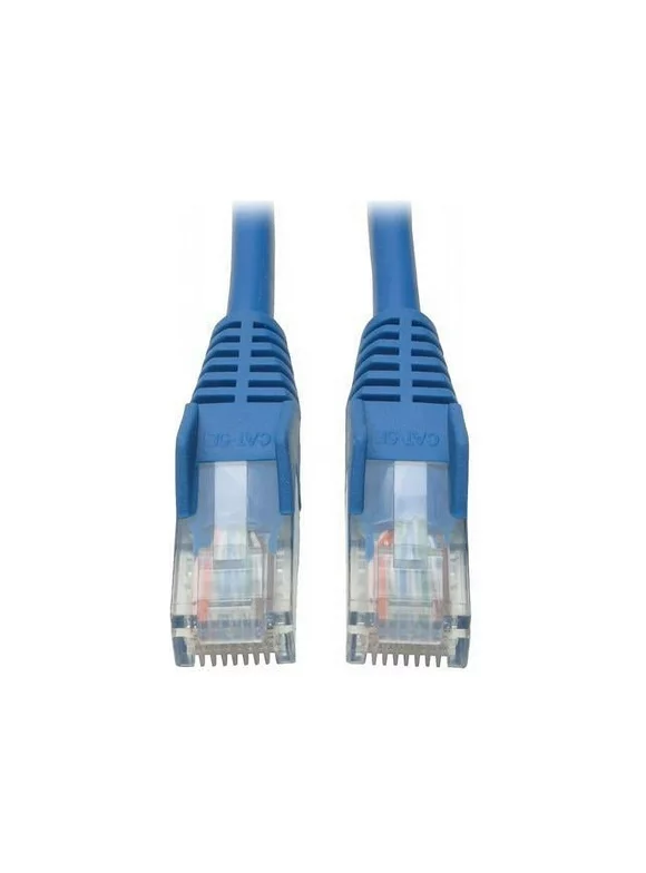 100' Cat5e 350MHz Snagless Molded Cable (RJ45 M/M), Blue
