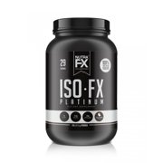 FX Supps ISO-FX Isolate Whey Protein Powder, Chocolate, 25g Protein