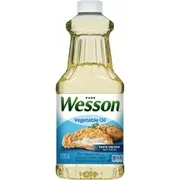 WESSON Pure Vegetable Oil 0 g Trans Fat Cholesterol Free 48 oz.