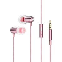 Meterk Sleep Headphones In-ear Soft Silicone Earbuds 3.5mm Wired Earphones Noise-cancelling Headset In-line Control with Mic for iOS Android Smart Phones