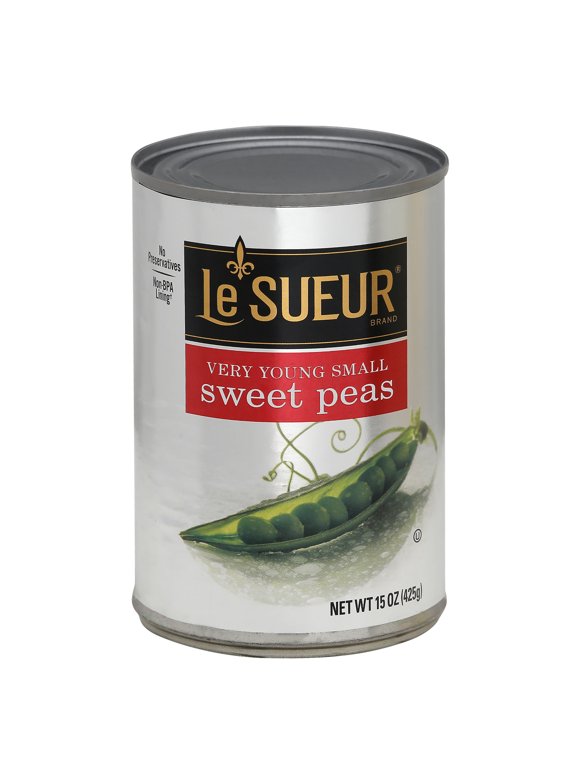 Le Sueur Very Young Small Sweet Peas, 15 oz, Can