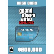 Grand Theft Auto Online : Tiger Shark Cash Card, Rockstar Games, PC, [Digital Download], 685650114330