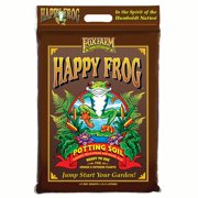FoxFarm FX14054 Happy Frog Nutrient Rapid Growth Garden Potting Soil, 12 quart