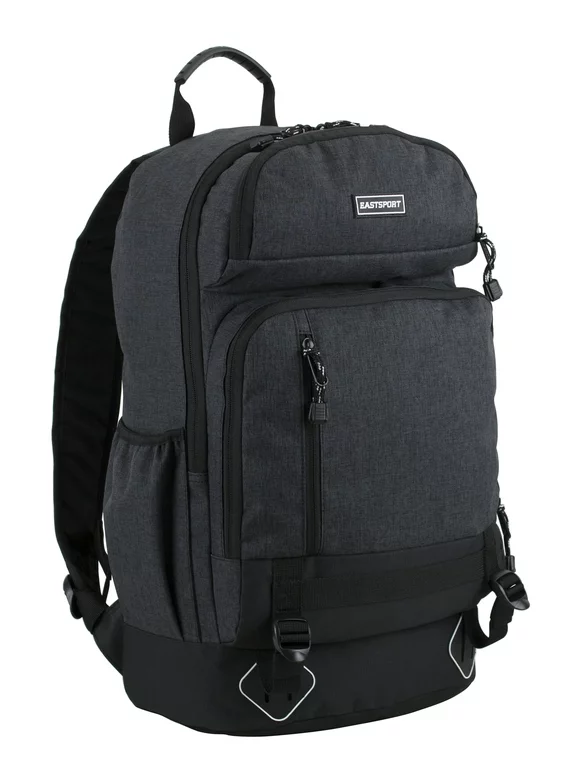 Eastsport Unisex Elevated Backpack, Dark Grey