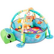 Play Mat Baby Activity Gym Game Play Activity Crawling Mat Toys Infant Floor Crawling Mat Hanging Infant Toddler Toy Gift with Colorful Ocean Ball