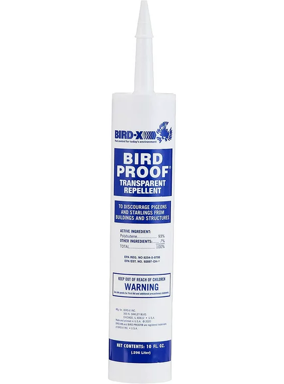 Bird-X 54-1 Proof Bird Repellent Gel-10 oz, 1-Pack