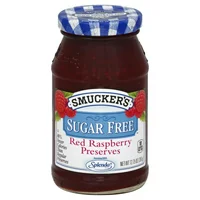 (2 Pack) Smucker's Sugar Free Light Red Raspberry Preserves, 12.75-Ounce
