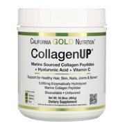 California Gold Nutrition CollagenUP, Marine Hydrolyzed Collagen + Hyaluronic Acid + Vitamin C, Unflavored, 16.36 oz (464 g)