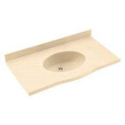 Swanstone 31W x 22.5D in. Europa Solid Surface Vanity Top