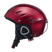 Lucky Bums Snow Sport Helmet, Red, Small