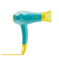 Flower Ionic Travel Mini Hair Dryer, Blue with Concentrator
