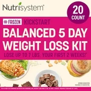 Nutrisystem Kickstart Frozen Balanced 5 Day Kit, Guilt-Free Meals to Support Healthy Weight Loss