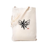 CafePress - Captain Marvel - Natural Canvas Tote Bag, Cloth Shopping Bag