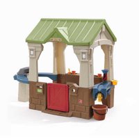 Step2 Great Outdoors Playhouse, with Built-In Grill and Garden Area