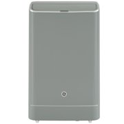 GE Appliances 10,500 BTU (14,000 BTU Ashrae) Smart Portable Air Conditioner with Dehumidifier and Remote, Grey