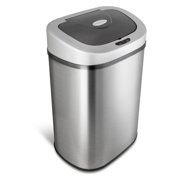 Nine Stars DZT-80-4 Touchless Stainless Steel 21.1 Gallon Trash Can