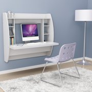 Prepac Tall Wall Hanging Desk, Multiple Colors