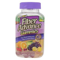 FiberAdvance Mixed Berry Flavors Fiber Supplement Gummies, 90 Count