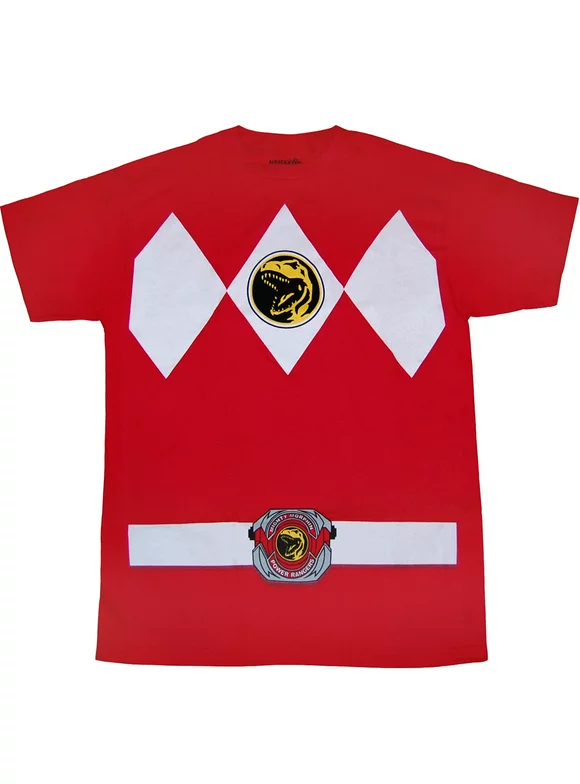Mighty Morphin Power Rangers Red Ranger Suit T-Shirt