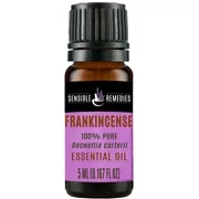 Sensible Remedies Frankincense 100% Therapeutic Grade Essential Oil, 5 mL (0.167 fl oz)