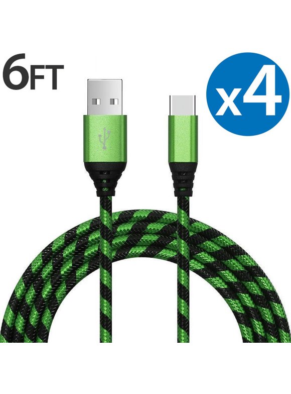 Type C Charger Fast Charging Cable USB-C Type-C 3.1 Data Sync Charger Cable Cord For Samsung Galaxy S10+ S9 S8 Plus Galaxy Note 8 9 Nexus 5X 6P OnePlus 2 3 LG G5 G6 G7 V20 V30 V40 HTC M10 Google Pixel