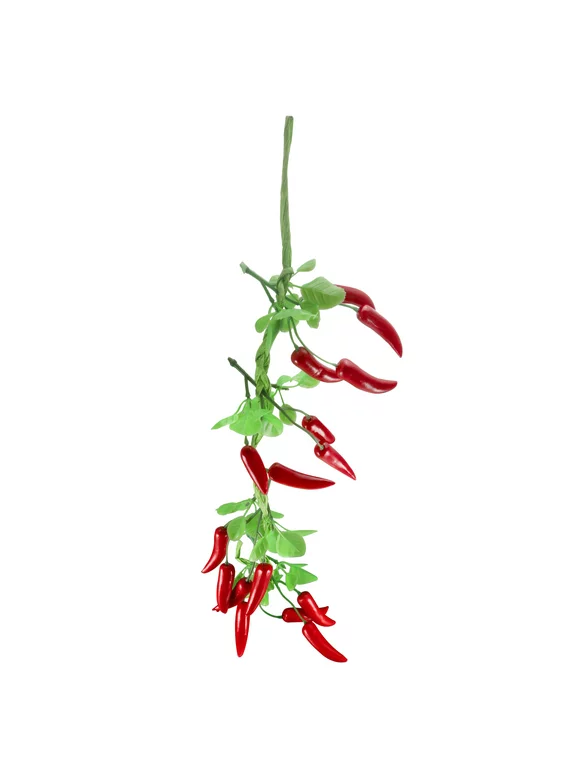 Uxcell Foam Artificial Chili Garland Home Hotel Restaurant Decors Red Green