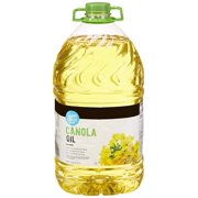 Amazon Brand - Happy Belly Canola Oil, 1 Gallon (128 Ounces)