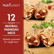 Nutrisystem Frozen Meatball Parmesan Lunch Melt, 4.0 Oz, 12 Count