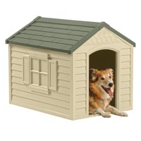 Suncast Medium Indoor & Outdoor Dog House for Small/Medium Breeds