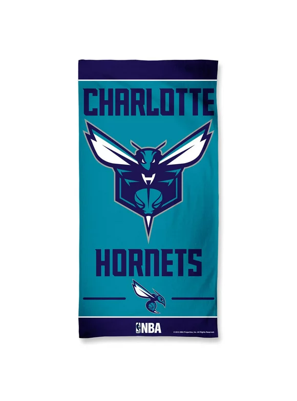 WinCraft Charlotte Hornets 30" x 60" Beach Towel