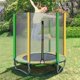 image 0 of Gooray 5FT Kids Trampoline With Enclosure Net Jumping Mat And Spring Cover Padding