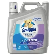 Product Of Snuggle Plus Super Fresh Violet Breeze Liquid Fabric Softener 164 fl. Oz.
